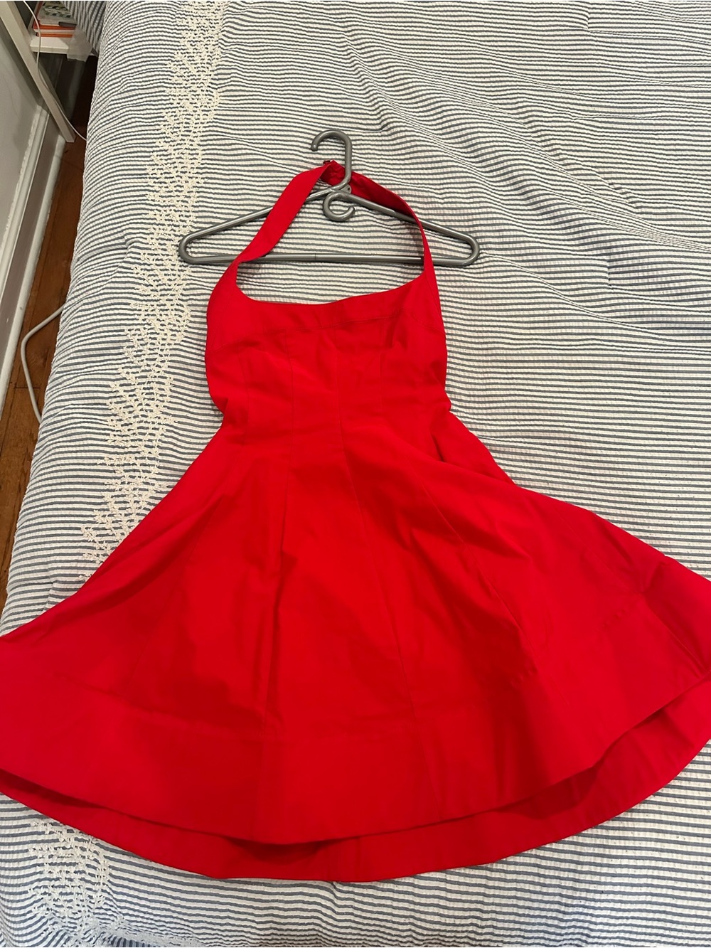 MAEVE NWT! red halter dress
